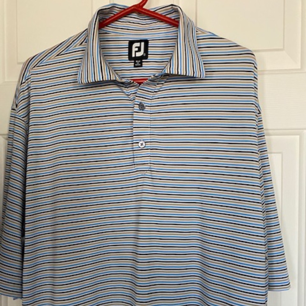 FootJoy striped golf shirt